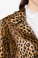 PHILOSOPHY Leopard Print Short Jacket