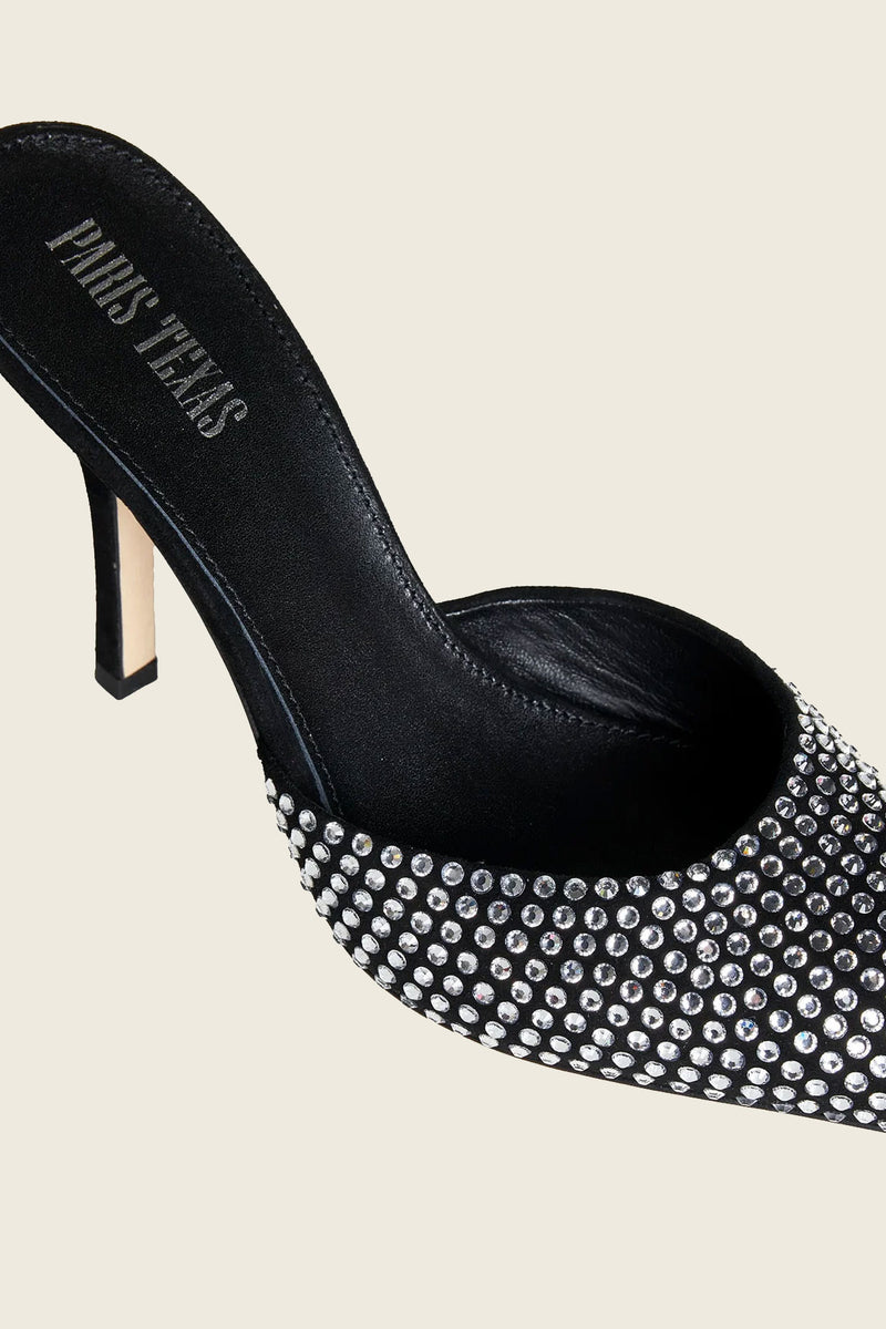 Paris Texas Hollywood Mule Black Diamond