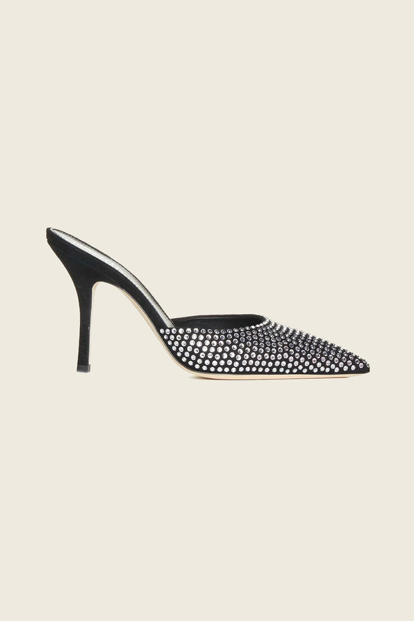 Paris Texas Hollywood Mule Black Diamond