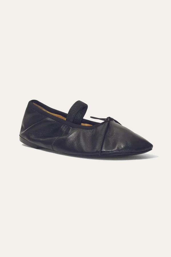 Proenza Schouler Glove Mary Jane Flats Black