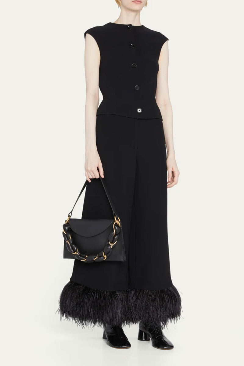 Proenza Schouler Braid Bag Black Ron Herman