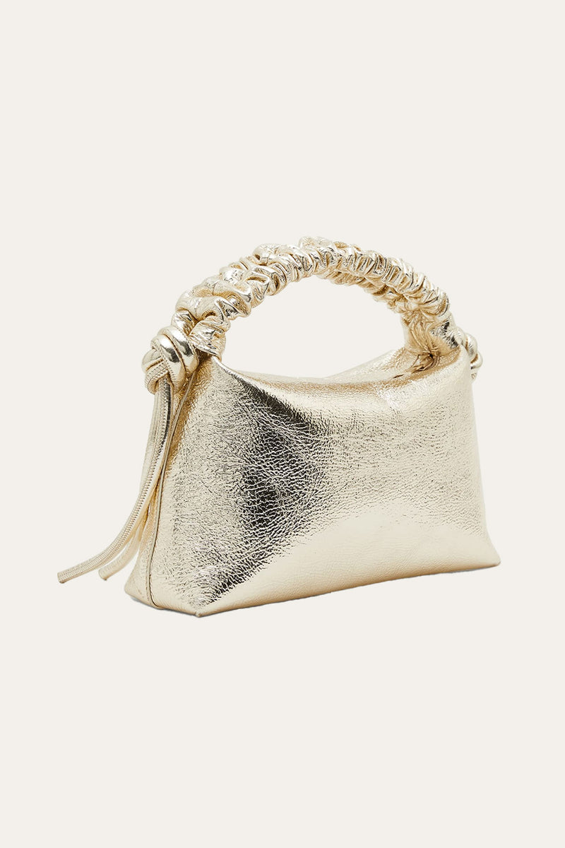 Proenza Schouler Mini Drawstring Bag-Light Gold