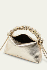 Proenza Schouler Mini Drawstring Bag-Light Gold