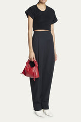 Proenza Schouler Mini Drawstring Bag New Scarlet
