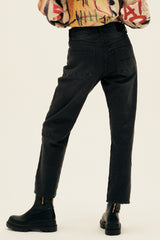 R13 Boyfriend Jean Shadow Checkerboard