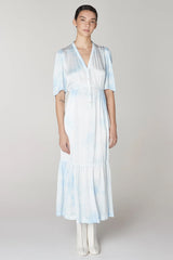 Raquel Allegra | Perfect Dress in Blue Water | Shop Ron Herman
