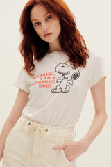 Re/Done Classic Tee Snoopy Handsome