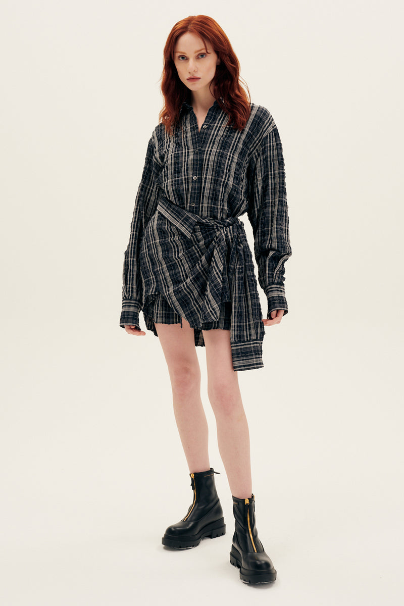 Dayana Deconstructed Wrap Dress