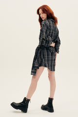 SIMKHAI-Dayana Deconstructed Wrap Dress