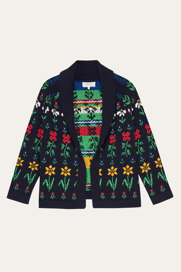 THE GREAT The Garden Lodge Cardigan