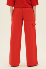 Active Knit Wide Leg Pull On Pant
