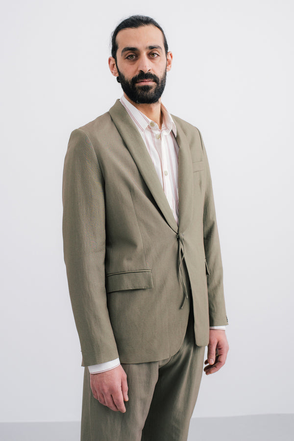 A Kind Of Guise Shinji Blazer in Desert Sage