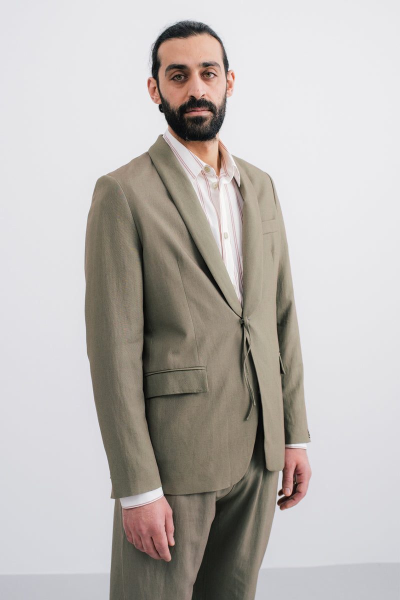 A Kind Of Guise Shinji Blazer in Desert Sage