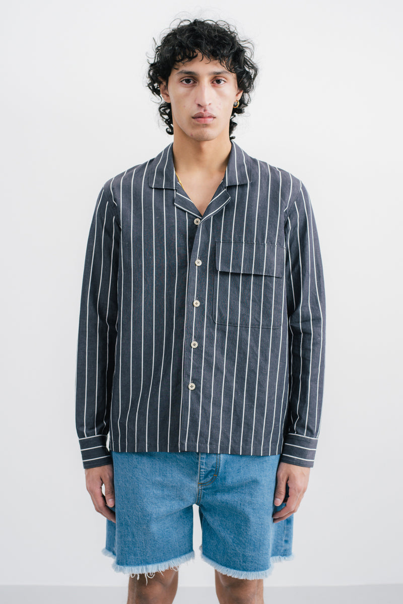 A Kind Of Guise Bosa Shirt in Sea Stripe