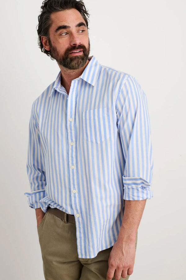 Alex Mill Shirt in Wide Striped Portuguese Poplin