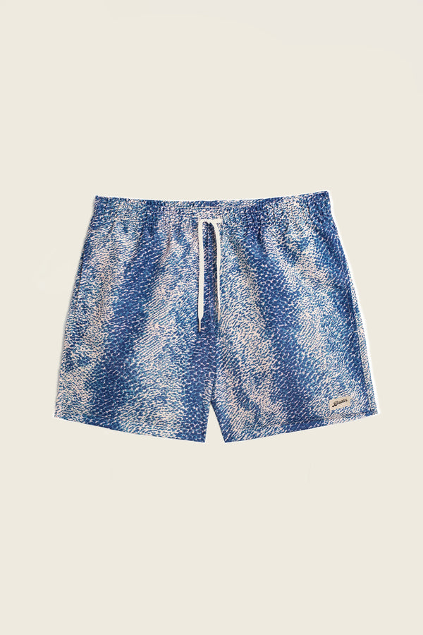 Bather Blue Painted Moss Swim Trunk