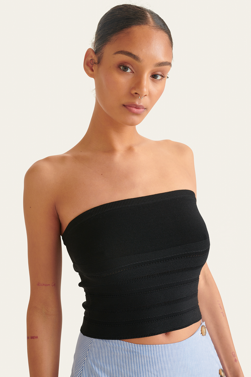 Ciao Lucia Ronni Top in Black 