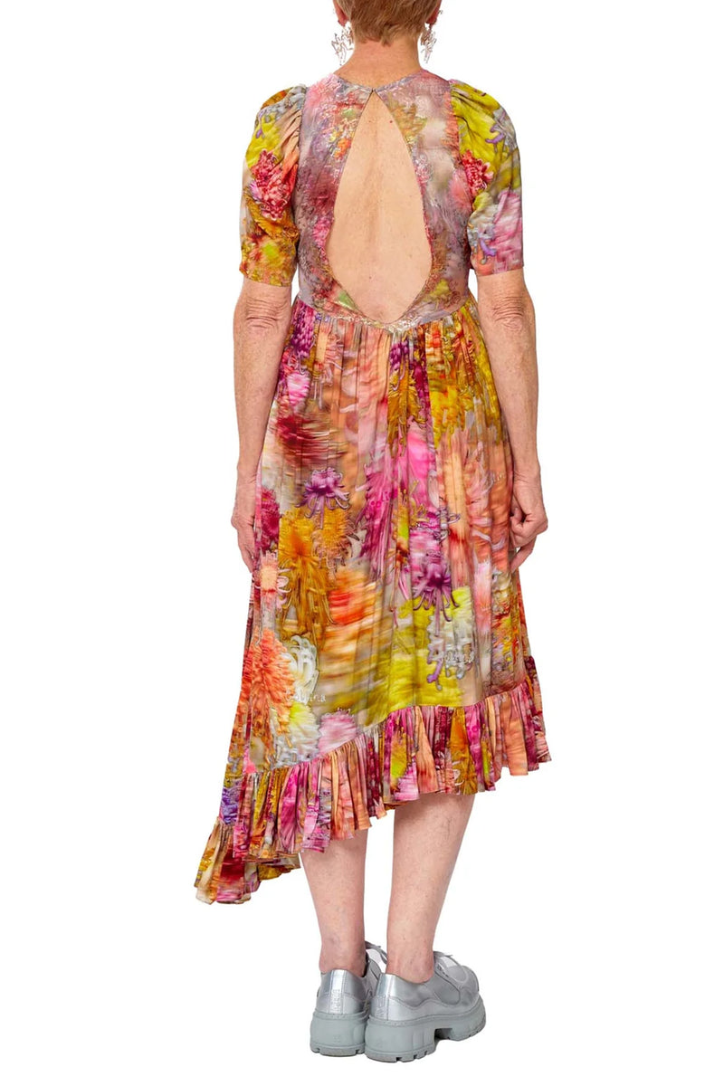 COLLINA STRADA Chrystanthemum Pollinate Dress