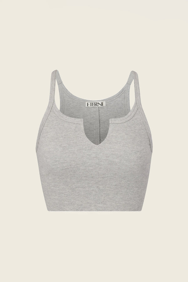 Super Cropped Rib Tank