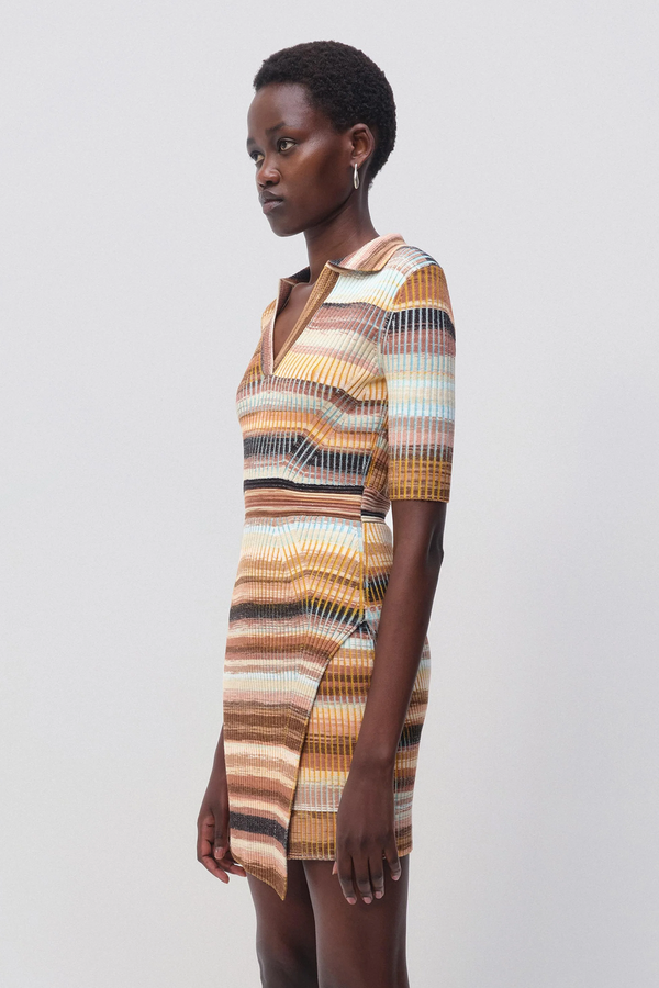 Solana Polo Mini Wrap Dress