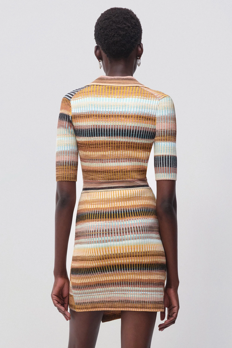 Solana Polo Mini Wrap Dress