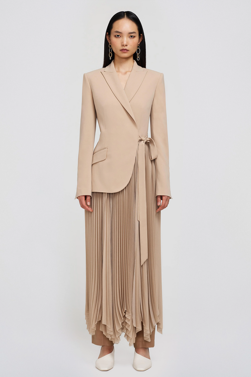 Jonathan Simkhai Ambretta Combo Blazer Dress