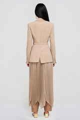 Jonathan Simkhai Ambretta Combo Blazer Dress