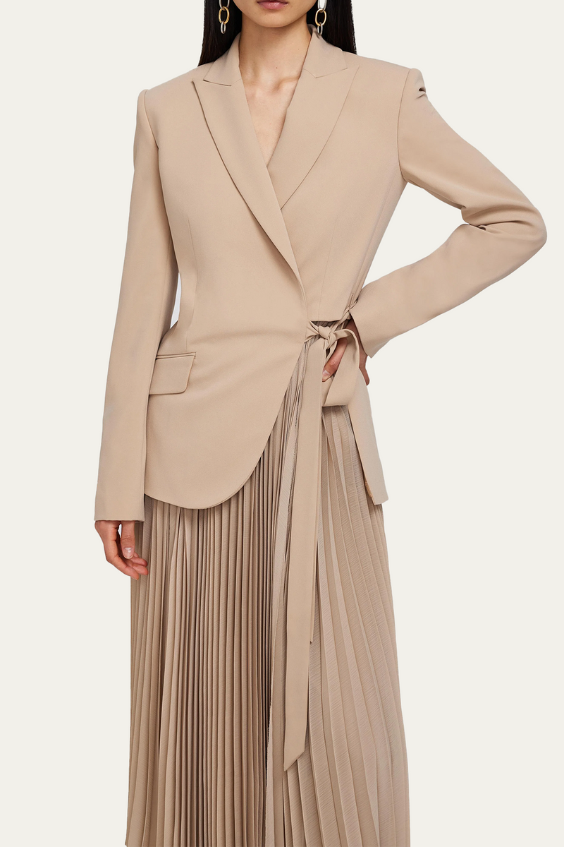 Jonathan Simkhai Ambretta Combo Blazer Dress