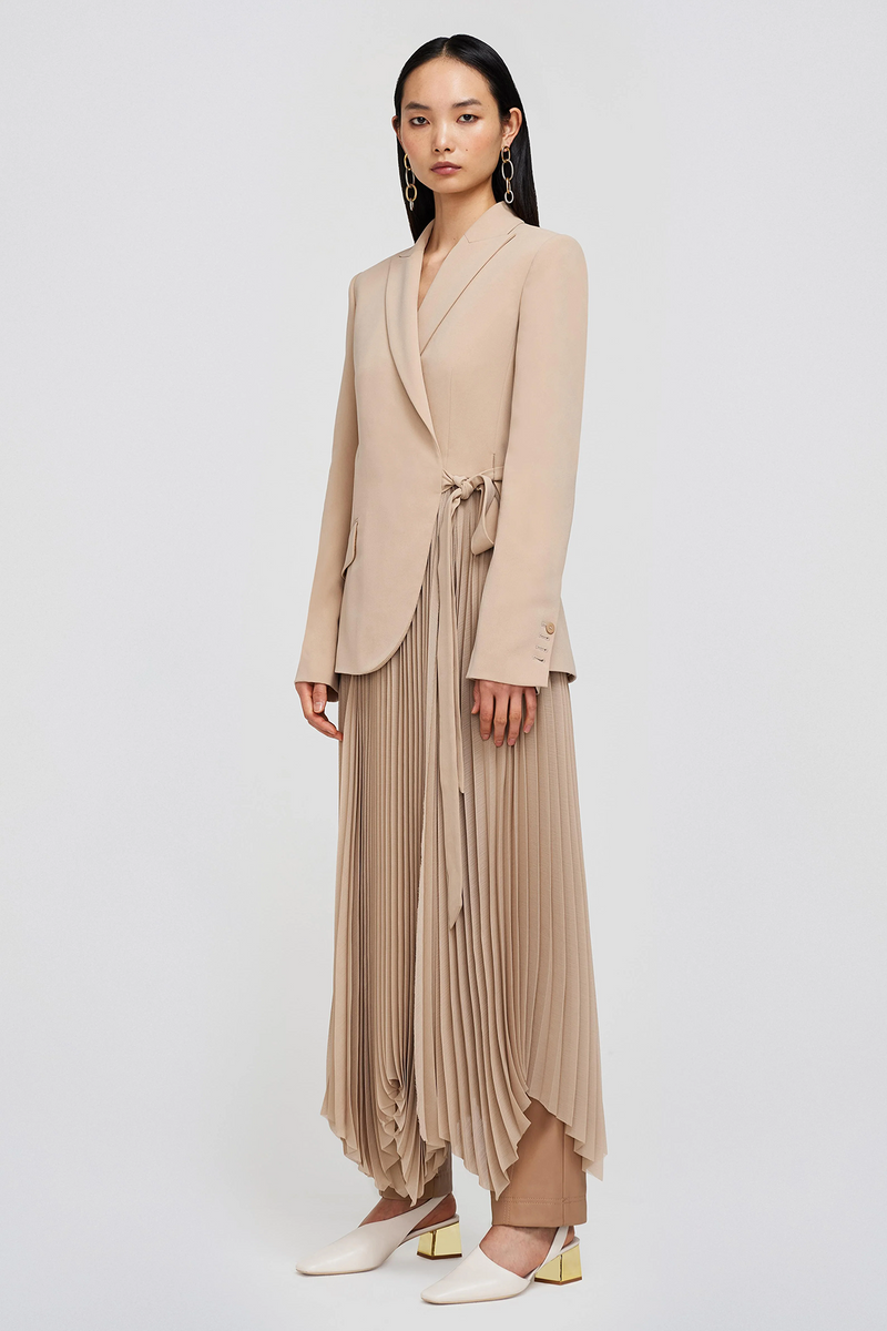 Jonathan Simkhai Ambretta Combo Blazer Dress
