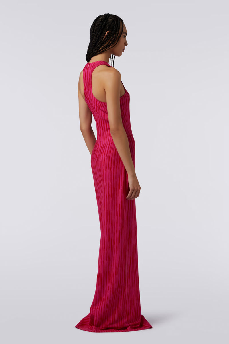 Soar omfavne Renovering Missoni Long Dress in Pink & Red Space | Ron Herman