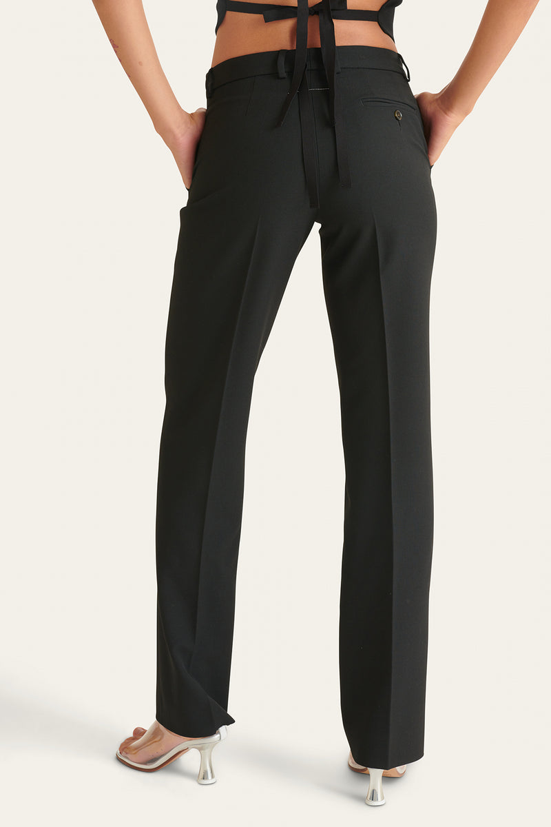 Straight-fit Tailored Trousers