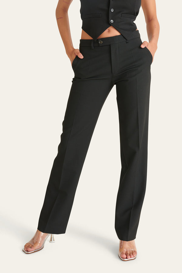 Straight-fit Tailored Trousers