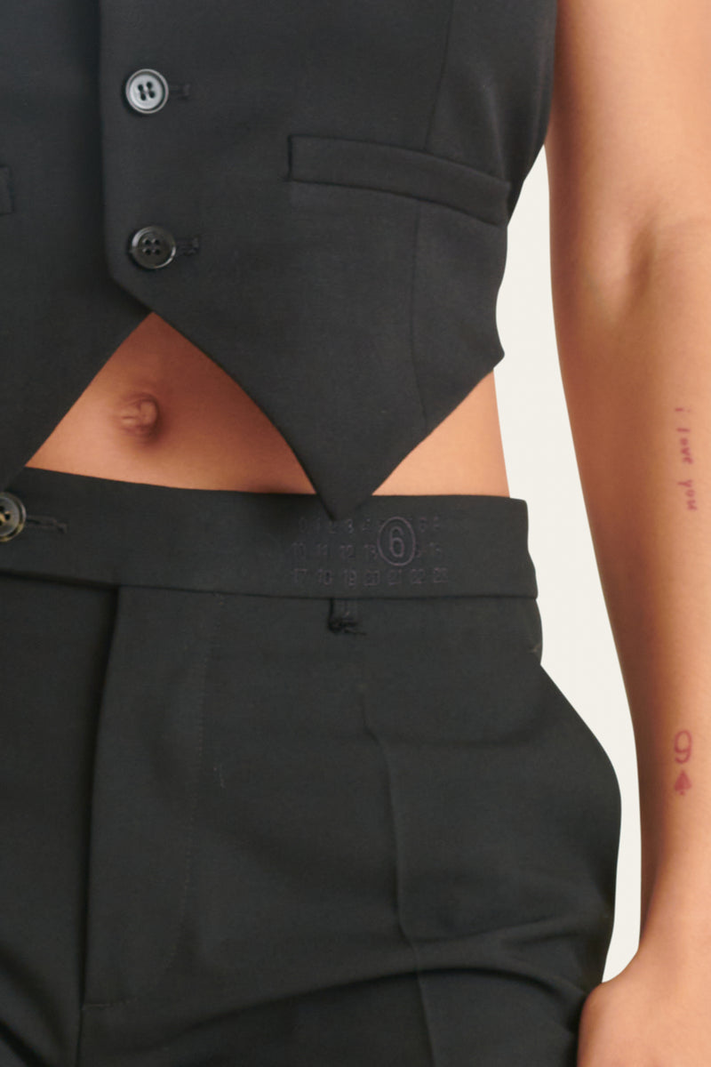 Straight-fit Tailored Trousers