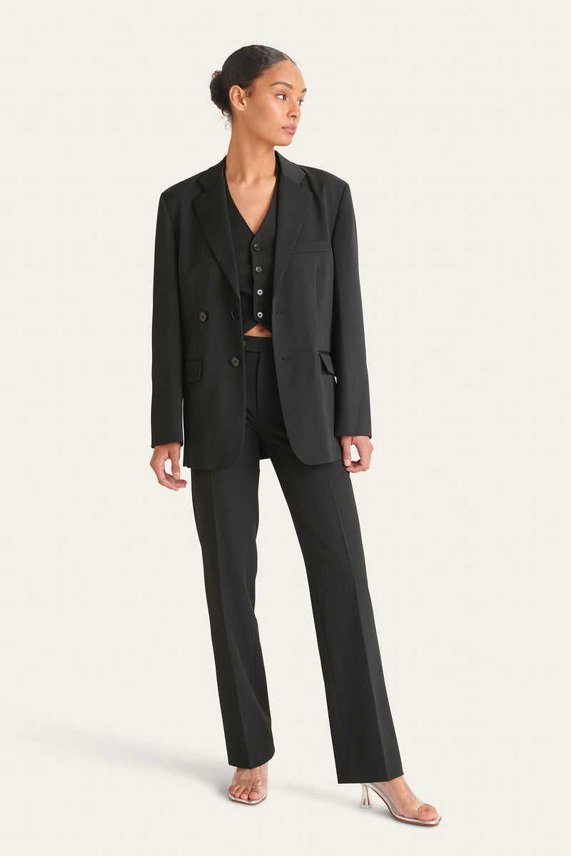 Straight-fit Tailored Trousers