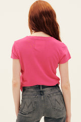 MOTHER Denim The Lil Sinful Daisy And Confused Tee