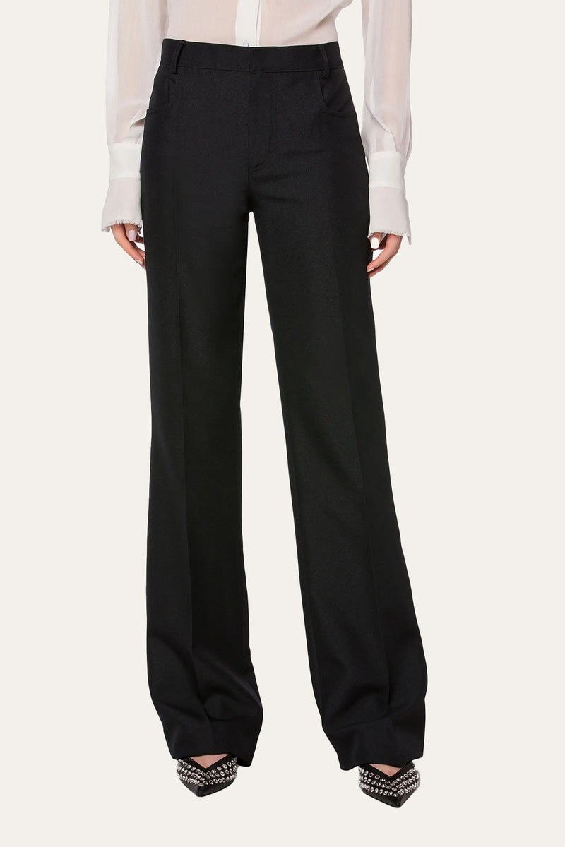 PHILOSOPHY Techo Grain De Poudre Black Trouser