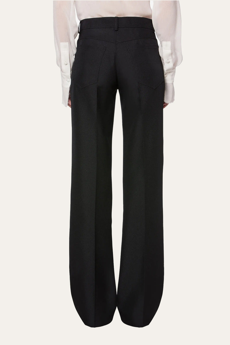 PHILOSOPHY Techo Grain De Poudre Black Trouser