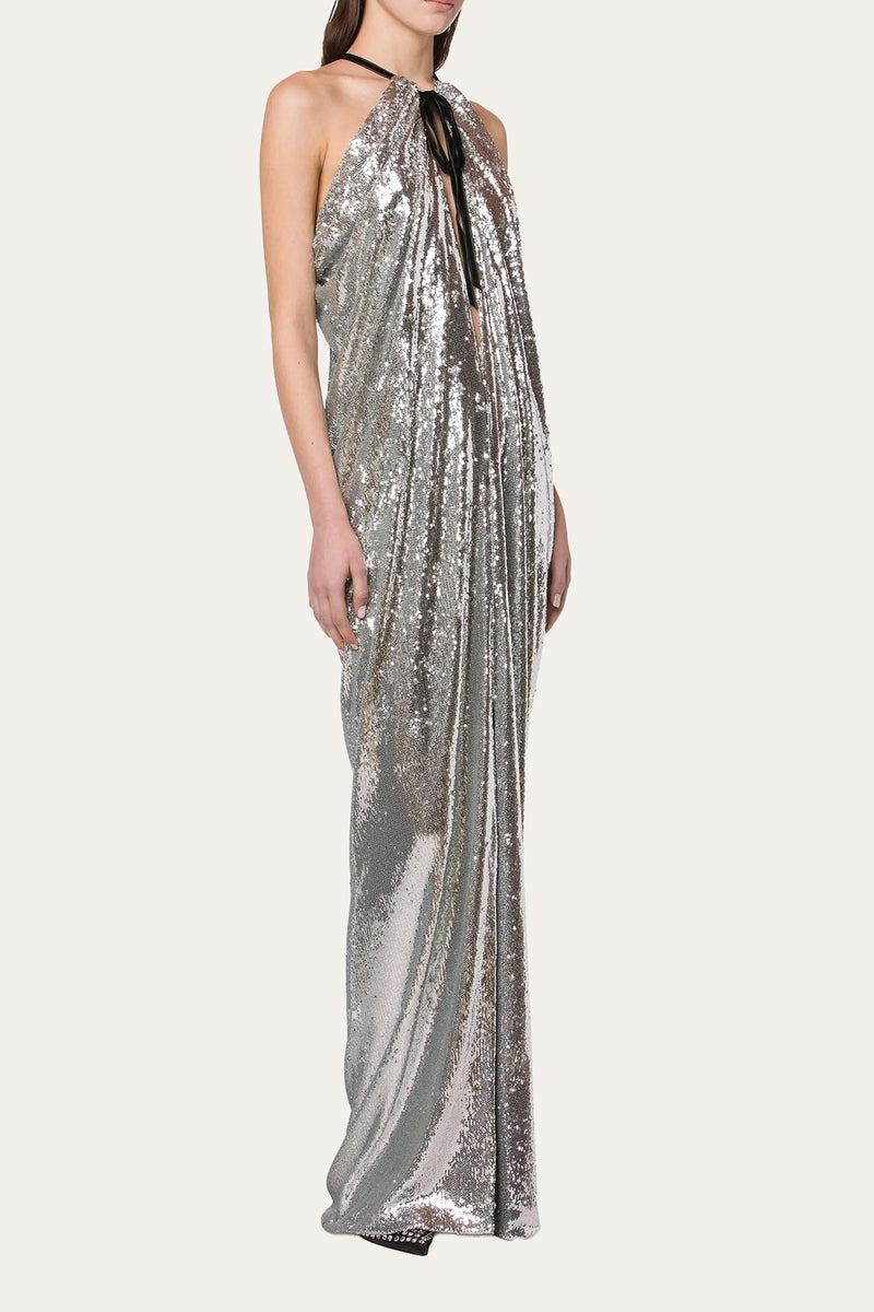 Sequin Dress With Slit