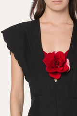 PHILOSOPHY Latex Flower Brooch