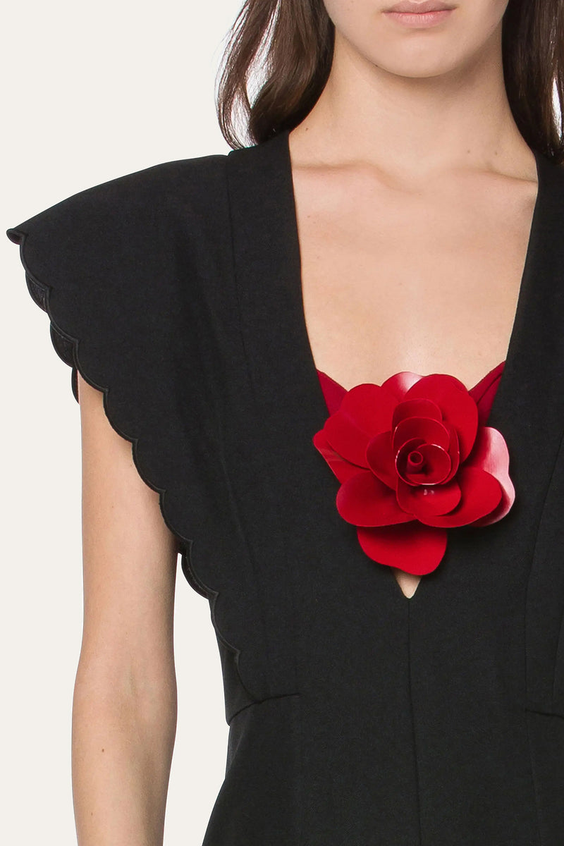 PHILOSOPHY Latex Flower Brooch