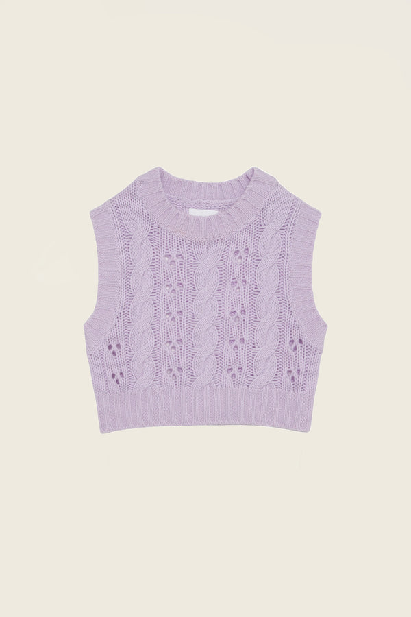 Sablyn Dominica Pointelle Top in Prism