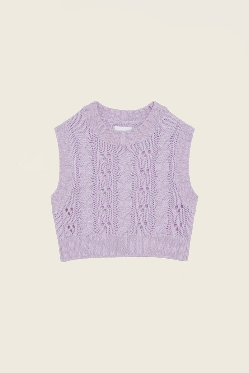Sablyn Dominica Pointelle Top in Prism