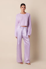Emmanuel Cable Knit Sweater in Prism