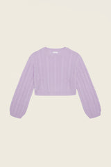 Emmanuel Cable Knit Sweater in Prism