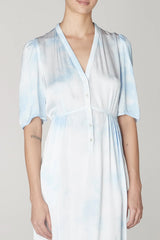 Raquel Allegra | Perfect Dress in Blue Water | Shop Ron Herman