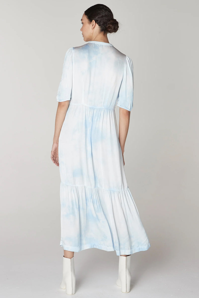 Raquel Allegra | Perfect Dress in Blue Water | Shop Ron Herman