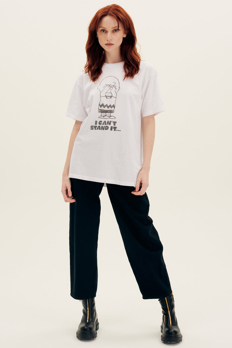 Re/Done 90s Easy Tee Peanuts Cant Stand It