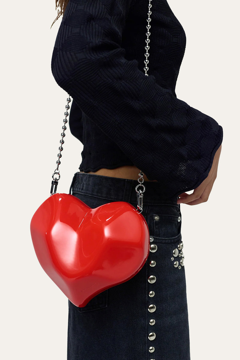Molded Heart Bag