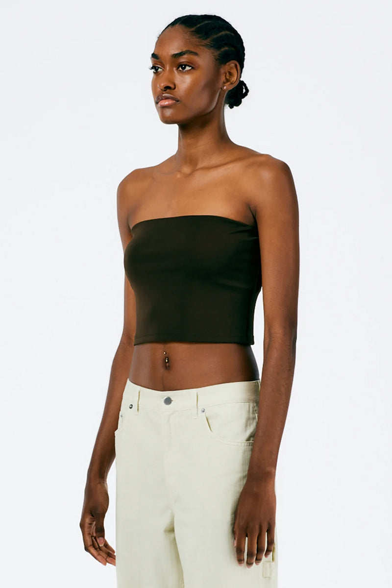 Shop TIBI Harlow Jersey Tube Top