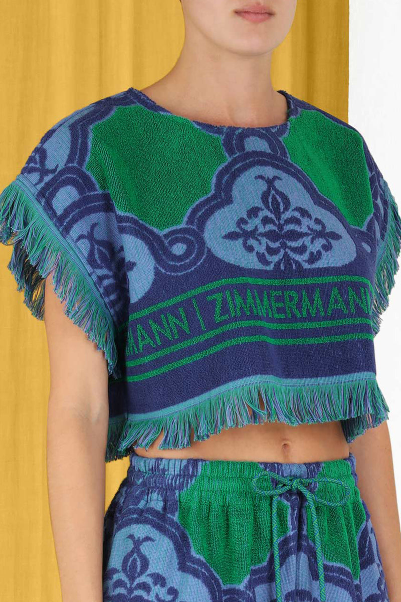 Zimmerman | Tiggy Terry Crop Tee